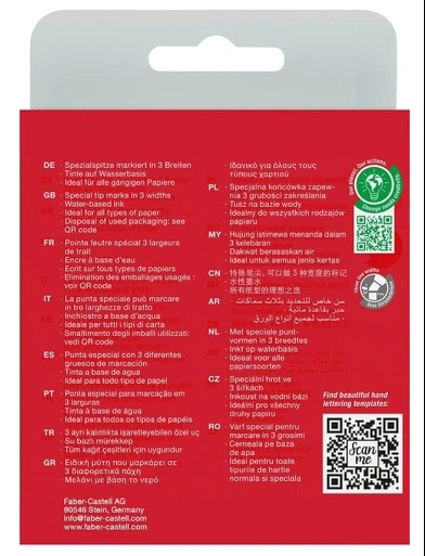 Faber-Castell Fosforlu Kalem 46 Pastel 4'lü Şeffaf Kutu - 2