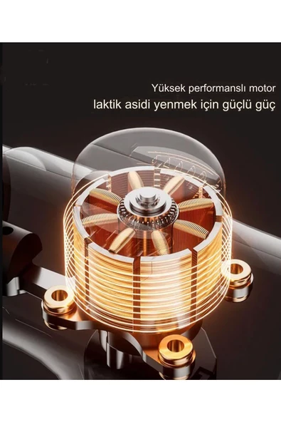 HAMS103 Ekranlı Masaj Tabancası Cihazı Başlıklı Özel Taşıma Modlu Masaj Tabancası - 8
