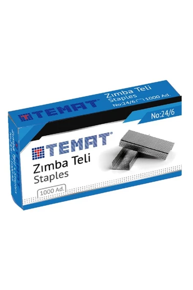 Zımba Teli 24/6 Gümüş 100'lü Paket - 2