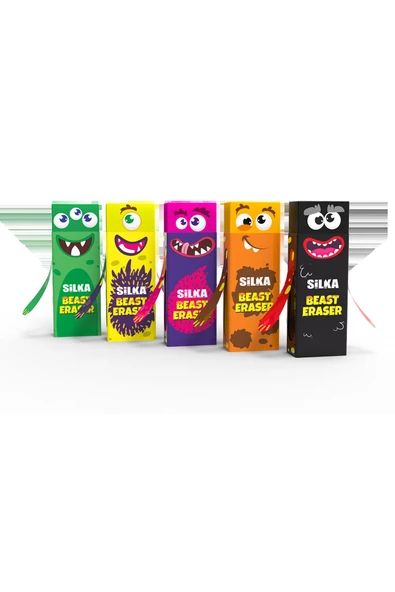 Beast Silgi 5 Adet Canavar Art.1024