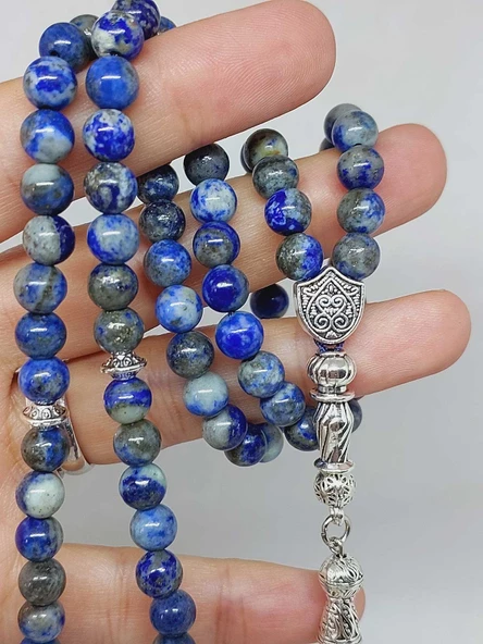 Lapis Taşı 99luk Tesbih 6mm (1920) - Resim 2