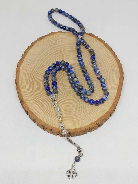 Lapis Taşı 99luk Tesbih 6mm (1920) - Resim 4