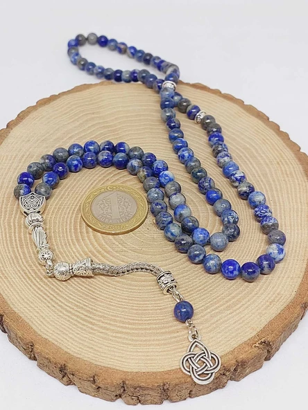 Lapis Taşı 99luk Tesbih 6mm (1920) - Resim 6