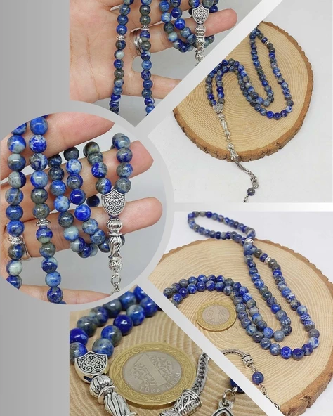Lapis Taşı 99luk Tesbih 6mm (1920)