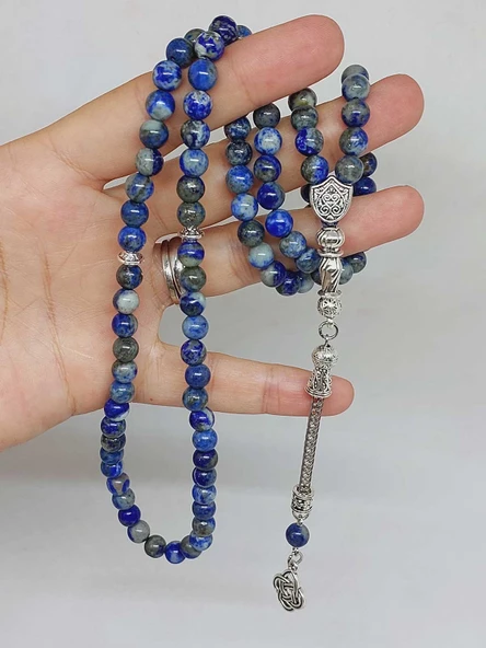 Lapis Taşı 99luk Tesbih 6mm (1920) - Resim 5