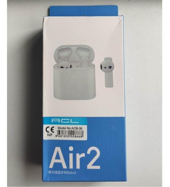 Air2  Kulaklık ACL acb-30 Air 2  Bluetooth Kulaklık  (airdots Pro) Tws Kulaklık