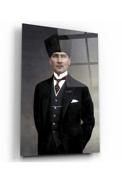 Atatürk Dekoratif ve Modern Cam Tablo ürün görseli
