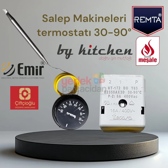 Salep Makinesi 30-90 termostat