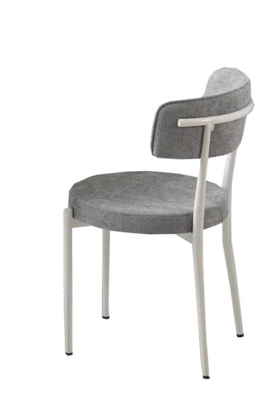 Gözde Sandalye Metal 6 Li Set Cafe,Restaurant,Mutfak,Salon,Yemek Odası Sandalyesi - 3