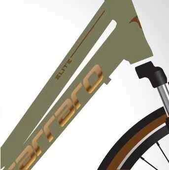 Carraro Elite 705 V Fren 21 Vites 28 Jant Şehir Bisikleti Metalik Açık Yeşil Kahve Bakır 43 Kadro - 2