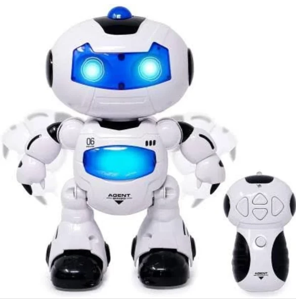 Ethem Oyuncak Dans 360 dönen Işıklı Robot 99333 - 3