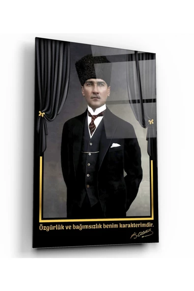 Atatürk Dekoratif ve Modern Cam Tablo