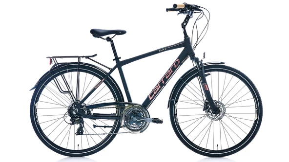 Carraro Elite 806 HD Fren 24 Vites 28 Jant Şehir Bisikleti Siyah Bakır Krem 48 Kadro