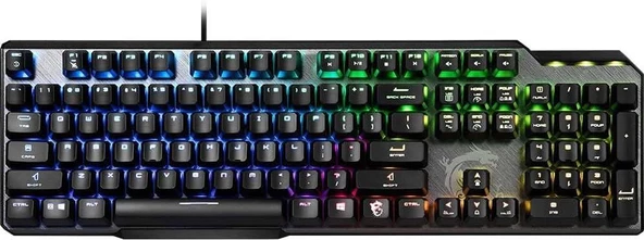 MSI Vigor GK50 Elite Kailh Box White Switch RGB Kablolu Mekanik Oyuncu Klavyesi Outlet