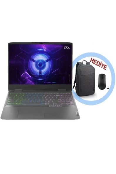 LENOVO LOQ 15IRH8 82XV00G9TXM1 i7-13620h 32GB 512 GB SSD RTX4060 15.6" W11H FHD Dizüstü Bilgisayar