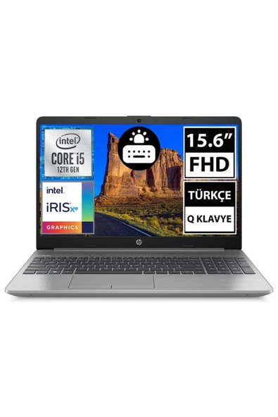 HP 250 G9 Intel Core I5 1235U 8gb 256GB SSD Freedos 15.6" Fhd Taşınabilir Bilgisayar 6Q8N9ES