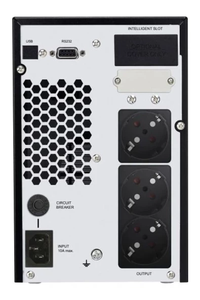 TUNÇMATİK NEWTECH ECO X9 1 KVA 1/1 ON-LINE UPS LED (2 X 7 AH) TSK10223 - 2