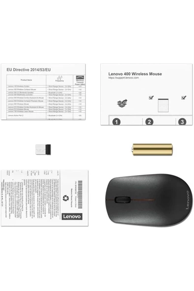 Lenovo 400 Wireless Mouse GY50R91293 - 6