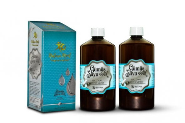 Naturament Kolloidal 180Ppm Ultra Viyole Gümüş Suyu 1000+1000CC