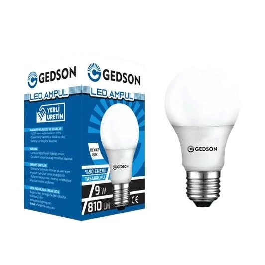 GEDSON LED AMPUL 9W