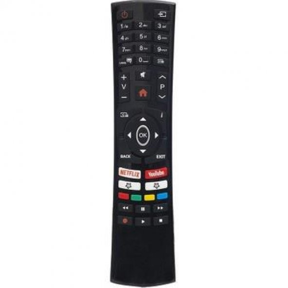 Vestel Netflix Youtube Tuşlu Led Tv Kumanda RC4390 30100824