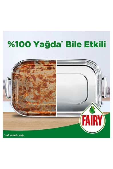 Fairy Bulaşık Deterjanı 2600 ml Limon x 2 Adet - 3