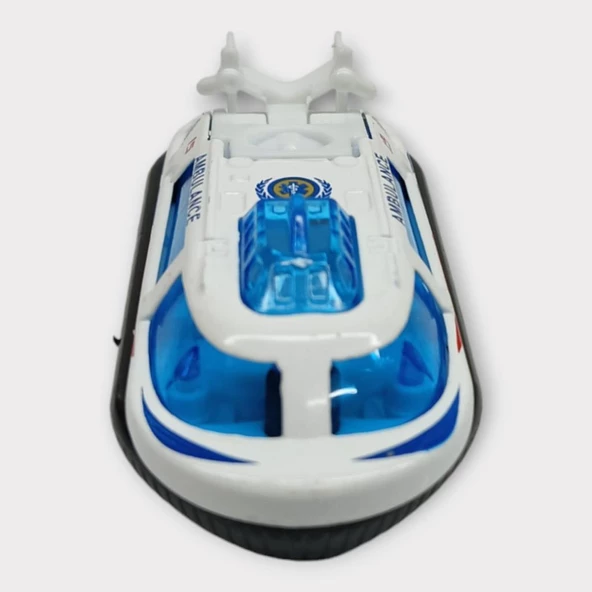 Küçük Metal Sağlık Hizmetleri Araçları 7 Cm - Bot - 3