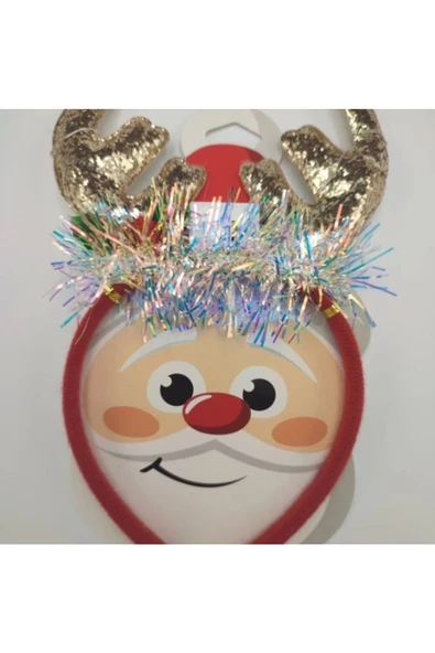 Yenigeldi Yılbaşı Işıklı Eğlenceli Taç, Komik Şapka, Yeni Yıl Taç Süslü Işıklı - 2