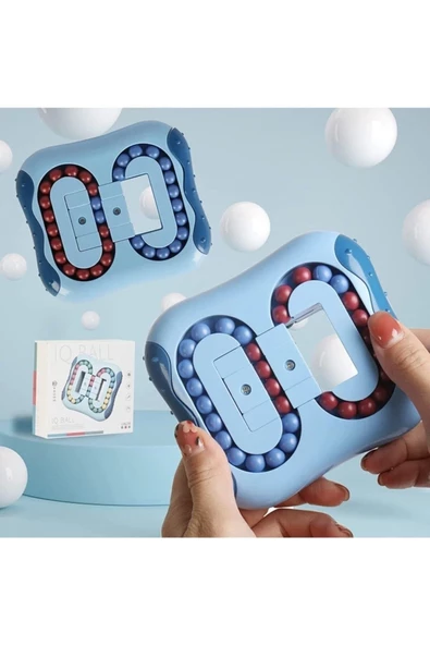 Yenigeldi Magic Bean Zeka Boncukları, Iq Boncukları, Dönen Sihirli Boncuklar Küp, Anti-stres, Fidget - 3