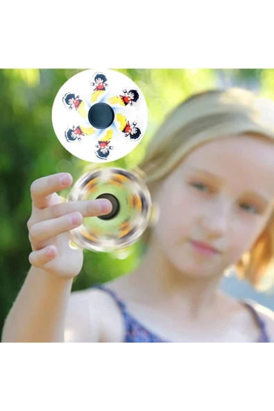 Yenigeldi Running Fidget Spinner, Koşan Stres Çarkı, Animated Fidget Spinner, Animasyon Stres Çarkı, - 3