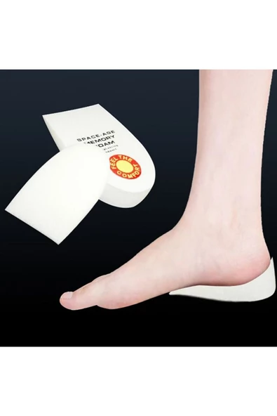 Yenigeldi İthal , Memory Foam Ayakkabı Tabanlığı Topuk Yastığı Topuk Şokunu ve Basıncını Azaltır - 2