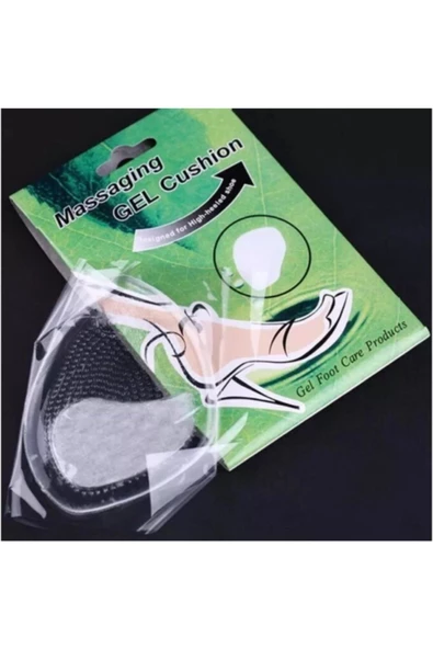 FXL Ayakkabı Içi Ayak Kaydırmaz Dolgulu Rahat Silikon Pedi Tabanlığı, Kaydırmaz Ayak Tabanlığı, Silikon - 3