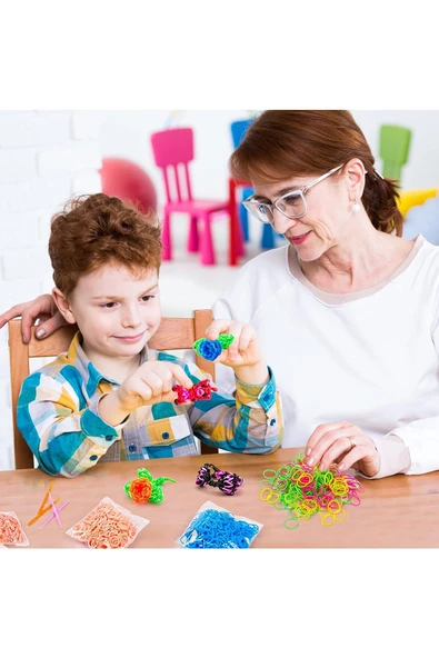 Yenigeldi 2 Paket Loom Band Bileklik Yapma Seti - 2