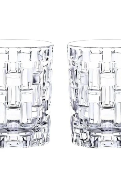 Yenigeldi 2 Adet Cam El Yapımı Hasır Örgü Viski, Şarap, Kokteyl, Bourbon, Sunum Bardağı - 3