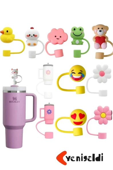 Yenigeldi 8 Adet 10 mm Stanley için Uyumlu Pipet Kapağı Toz için Kapak