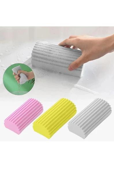 evinizin vitrini 3 Adet Çok Amaçlı Nemli Silgi Sünger Sihirli Temizlik Süngeri Toz Emici Sihirli Sünger - 2