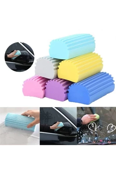 HAYEL HOME 1 Adet Sihirli Duster Nemli Toz Alma/Araba Silme/Çok Fonksiyonlu Temizleme Süngeri - 3