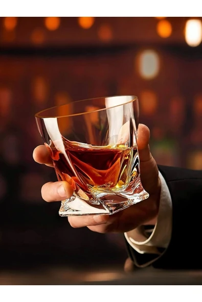 Yenigeldi 2 Adet İskoç Tarzı Kokteyl Bardak Viski Bourbon , Scotch , Likör, Votka, Burbon - 3