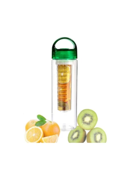 Kadirbaba Home 500 ml Detox Matara & Su Şişesi & Detox Suluk - 2