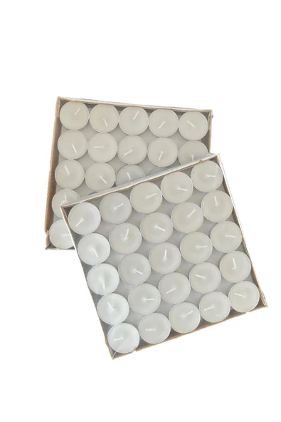 esnur collection Mum Tealight 100'lü , Paket, Doğum Günü, Parti Mumu - 2