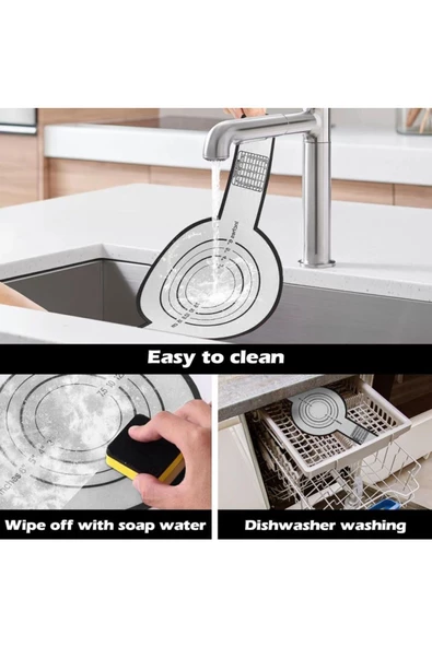 Yenigeldi 2 Adet Dutch Silikon Kollu Yapışmaz Isıya Dayanıklı Kek Ekmek Pizza Börek Muffin Pişirme Matı - 3