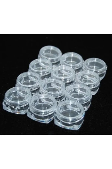 Free Shop 12 Li Mini Saklama Kutusu Boya Kutusu Boncuk Kutusu Pul Kutusu Küpe Kutusu Akrilik Organizer