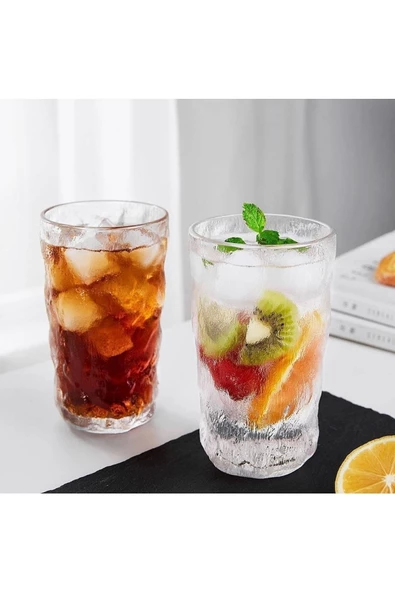 Yenigeldi 1 Adet İtalyan 300 ml Buzul Bardak - 3