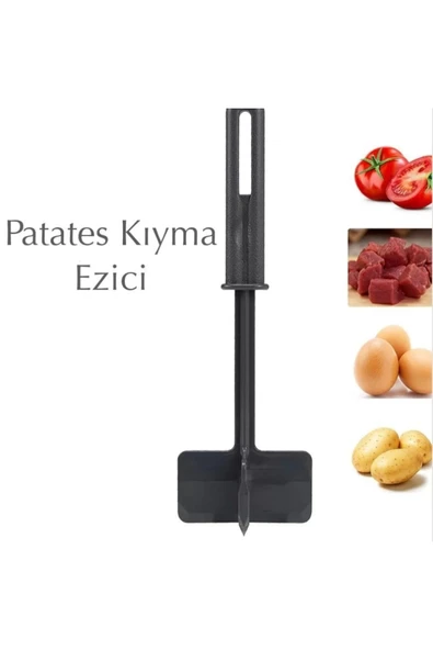 Yenigeldi Patates Ezici, Kıyma Ezici, Karıştırıcı, Çırpıcı, Meat Masher - 2