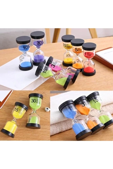 Yenigeldi 15 Dk Renkli Kum Saati - 3