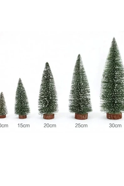Yenigeldi 3'lü Yılbaşı Ağacı, Çam Ağacı, Mini Çam Ağacı (LEDSİZ) - 3