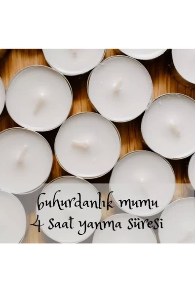Yenigeldi 6'lı 4 Saat Yanan, Avrupa'dan Ithal, Bispol Tealight Mum - 2