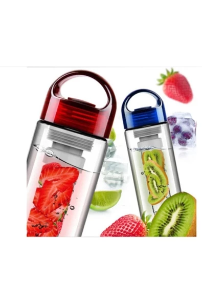 Kadirbaba Home 500 ml Detox Matara & Su Şişesi & Detox Suluk