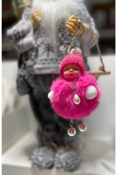 Yenigeldi Bebek Anahtarlık, Peluş Anahtarlık, Sevimli Anahtarlık