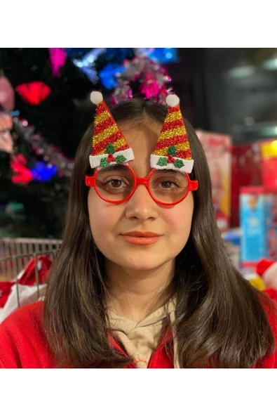 Yenigeldi Maskot Gözlük, Şapka Figür Gözlük, Parti Gözlük - Resim 2